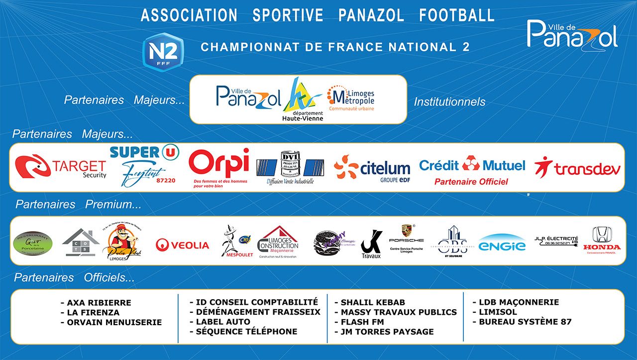 Partenaires Majeurs, Premium, et Officiels