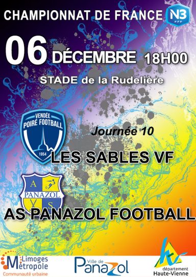 Les Sables VF - AS Panazol Football