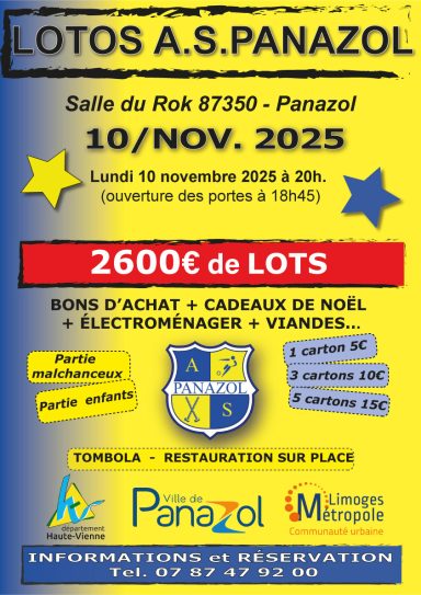 Grand Loto 2600€ de lots