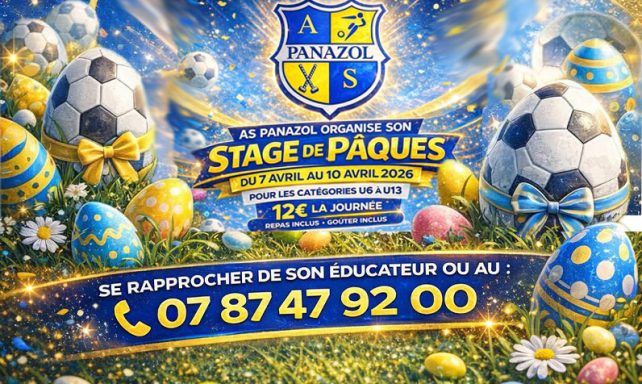 Stages de Pâques 2026