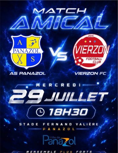 1er match amical (premier domicile) 1er match amical (premier domicile)