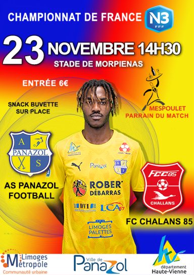 AS Panazol Football - FC Challans 85