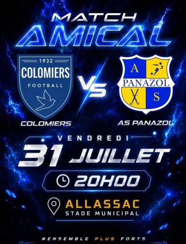 2e match amical (premier extérieur) 2e match amical (premier extérieur)
