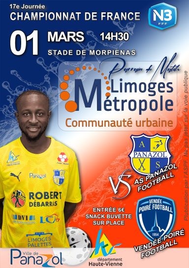 AS Panazol Football - Vendée Poiré Football